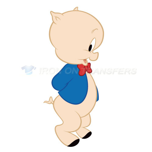 Porky Pig Iron-on Stickers (Heat Transfers)NO.683